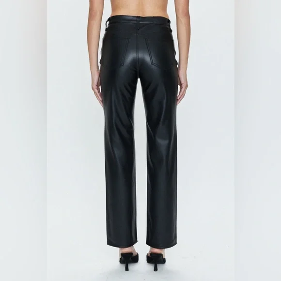 🖤CASSIE SUPER HIGH RISE STRAIGHT - SLATE BLACK🖤 - Picture 2 of 8